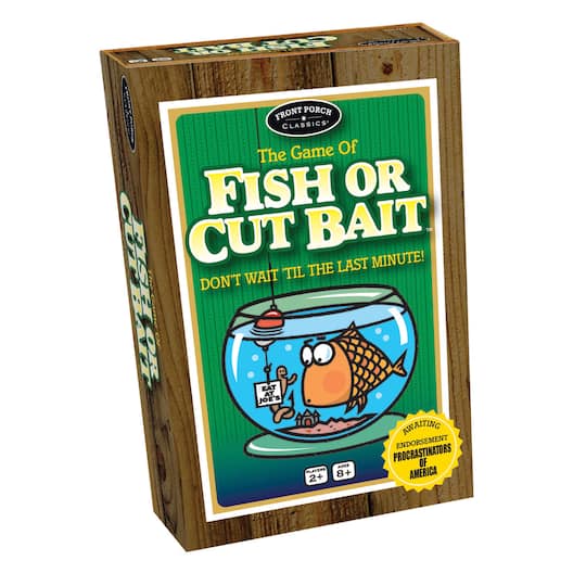 University Games 53723 Front Porch Classics Fish Or Cut Bait Game